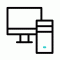 computer icon drawing